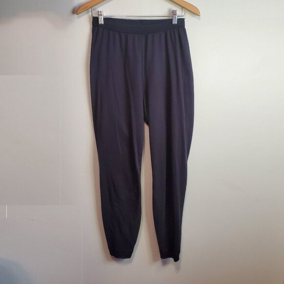 PATAGONIA Women's Large Capilene Base Layer Bottoms Pants Breathable Mesh Black - Picture 2 of 14